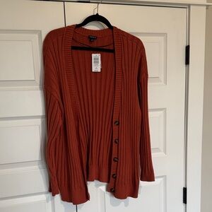 Torrid Women's Rust Cardigan Sweater